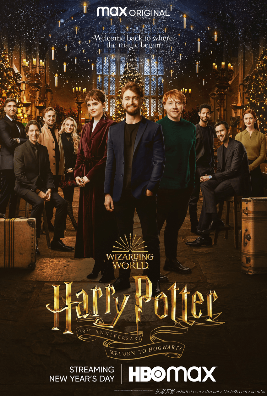 哈利·波特20周年：回到霍格沃茨 1080p BT下载 Harry Potter 20th Anniversary: Return to Hogwarts (2022) 英语中字 - 第2张图片