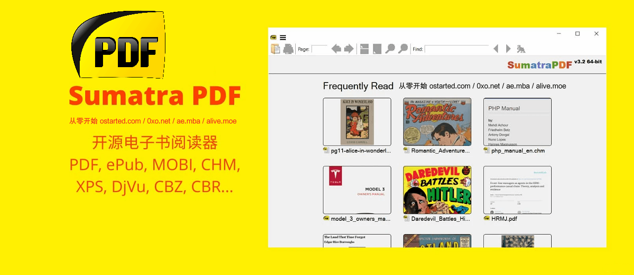 Sumatra PDF 发布 3.4 版本 新增命令行、mupdf 引擎、网络翻译等功能 - 第1张图片