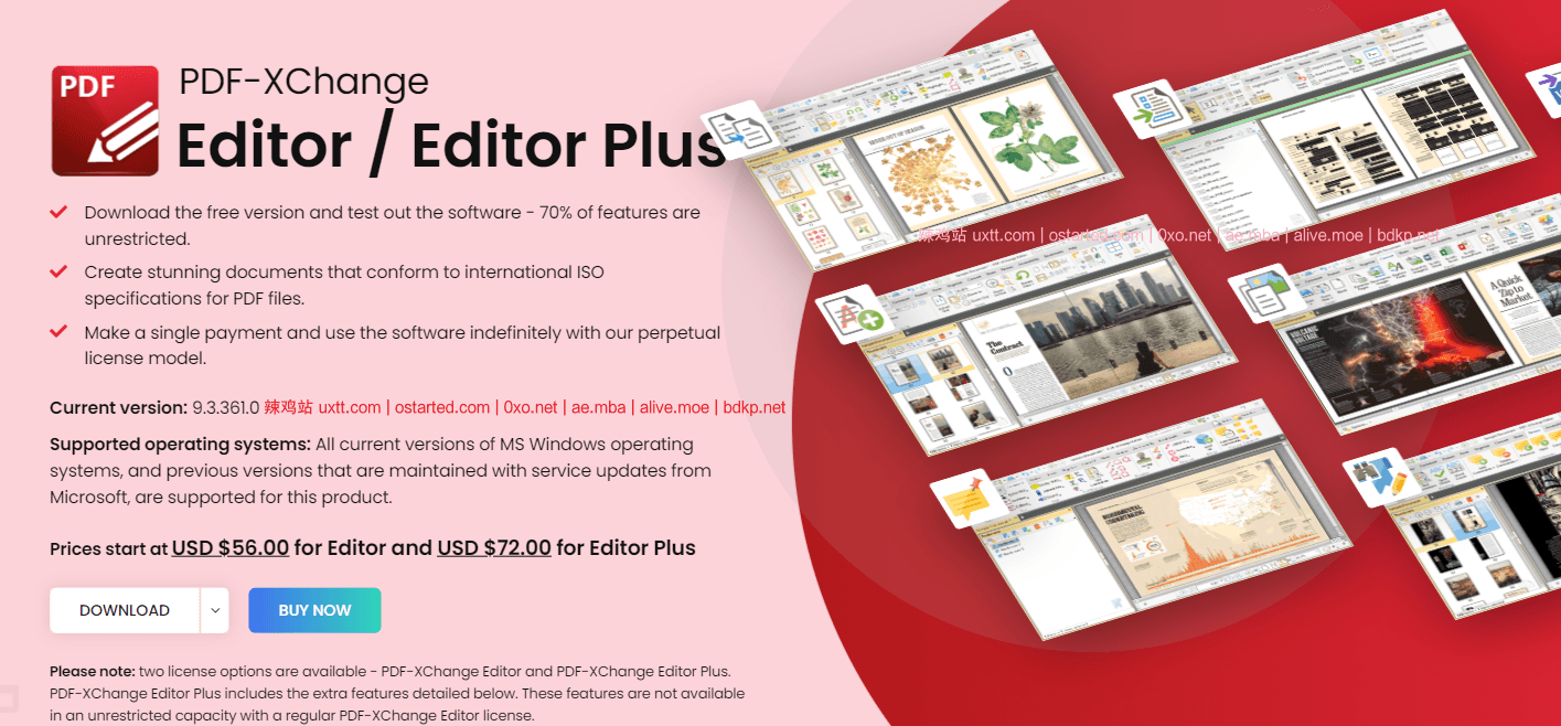 PDF 编辑器 PDF-XChange Editor Plus 8 绿色特别版 - 第1张图片