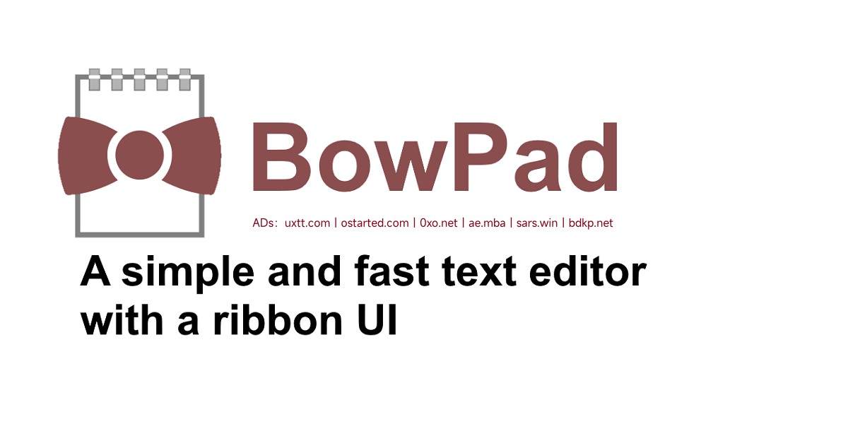 BowPad 文本代码编辑器 中文版 - 第1张图片