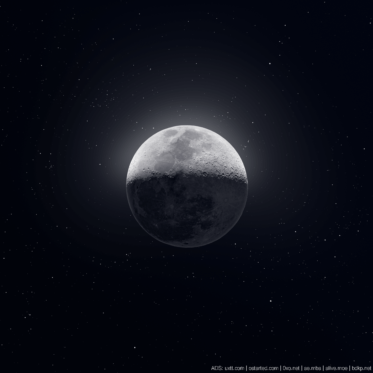 史上最清晰 8100万像素 月球照 291M原图下载 - 第1张图片