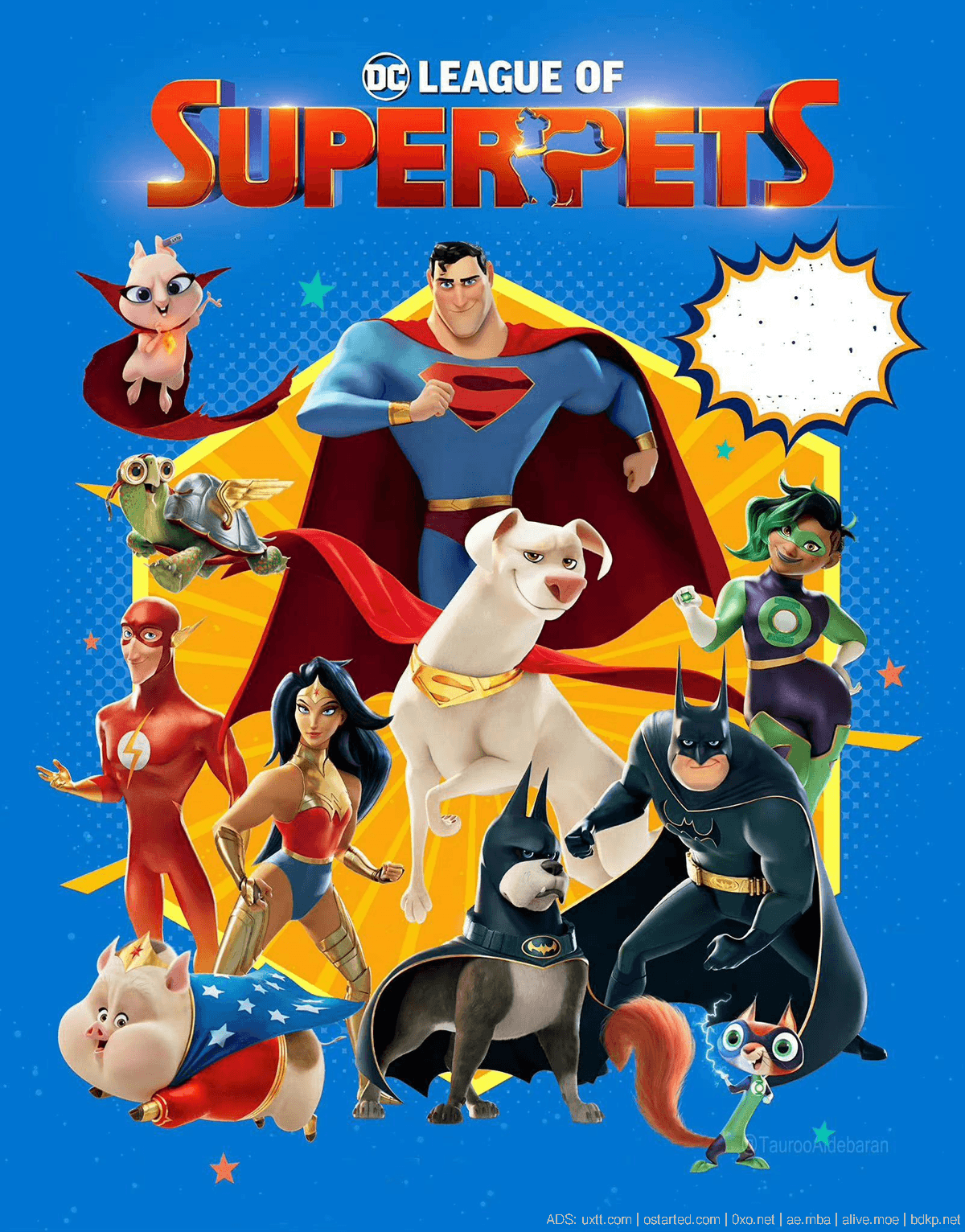 DC萌宠特遣队 4K BT下载 DC League of Super-Pets (2022) 1080p 英语中字 - 第2张图片
