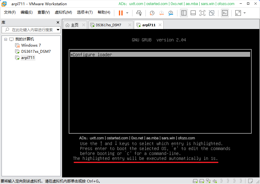 VMware 使用 arpl 编译黑群晖 DSM7.X 引导并安装 - 第2张图片
