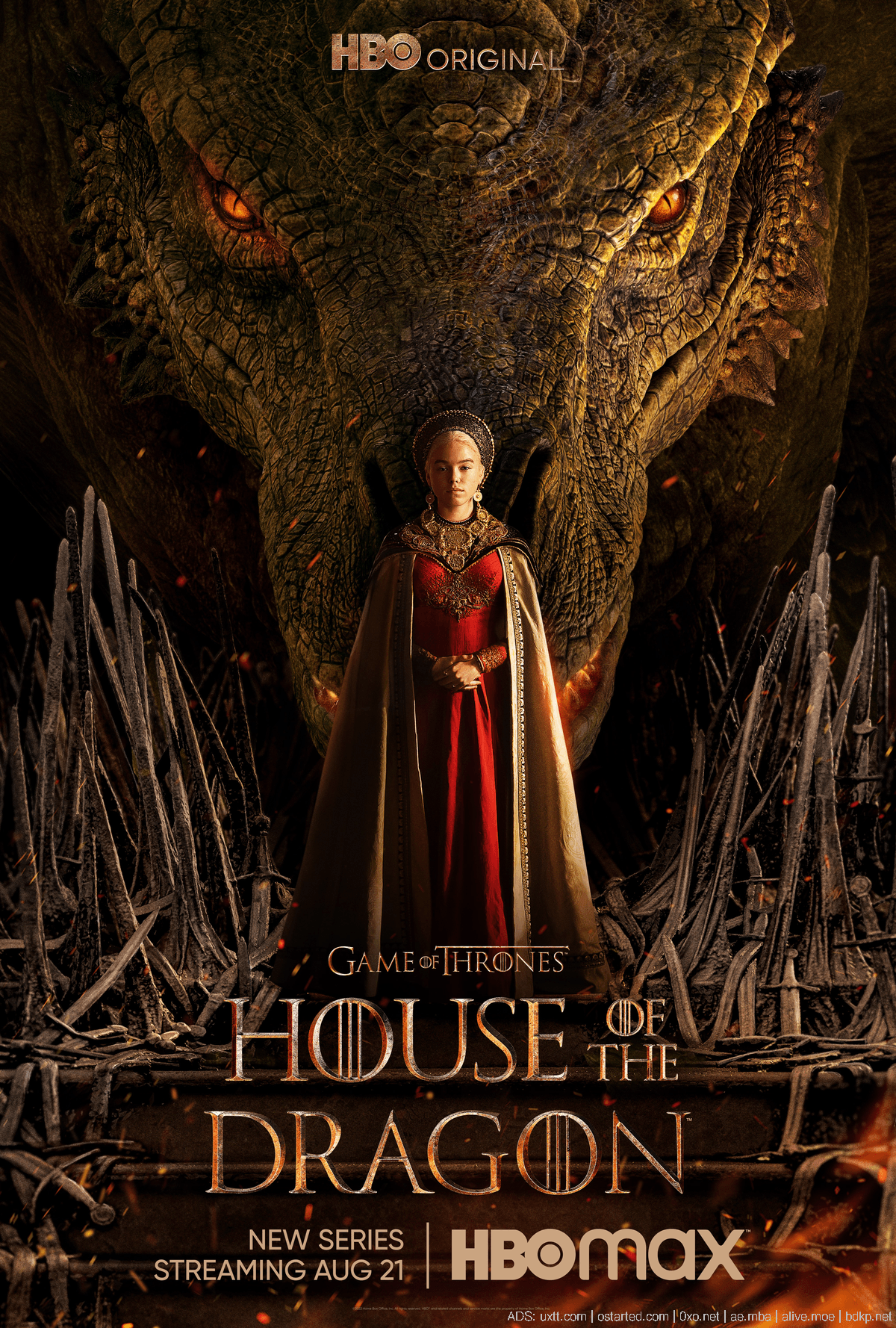 龙之家族 4K BT下载 第一季全10集 House of the Dragon S01 (2022) 1080p 英语中字 - 第2张图片