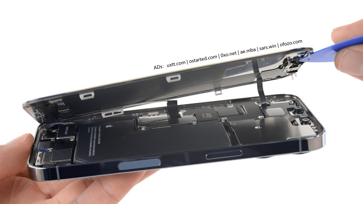 iPhone 13 Pro (Max) 内部拆解壁纸 iFixit 出品 高清无水印 - 第1张图片