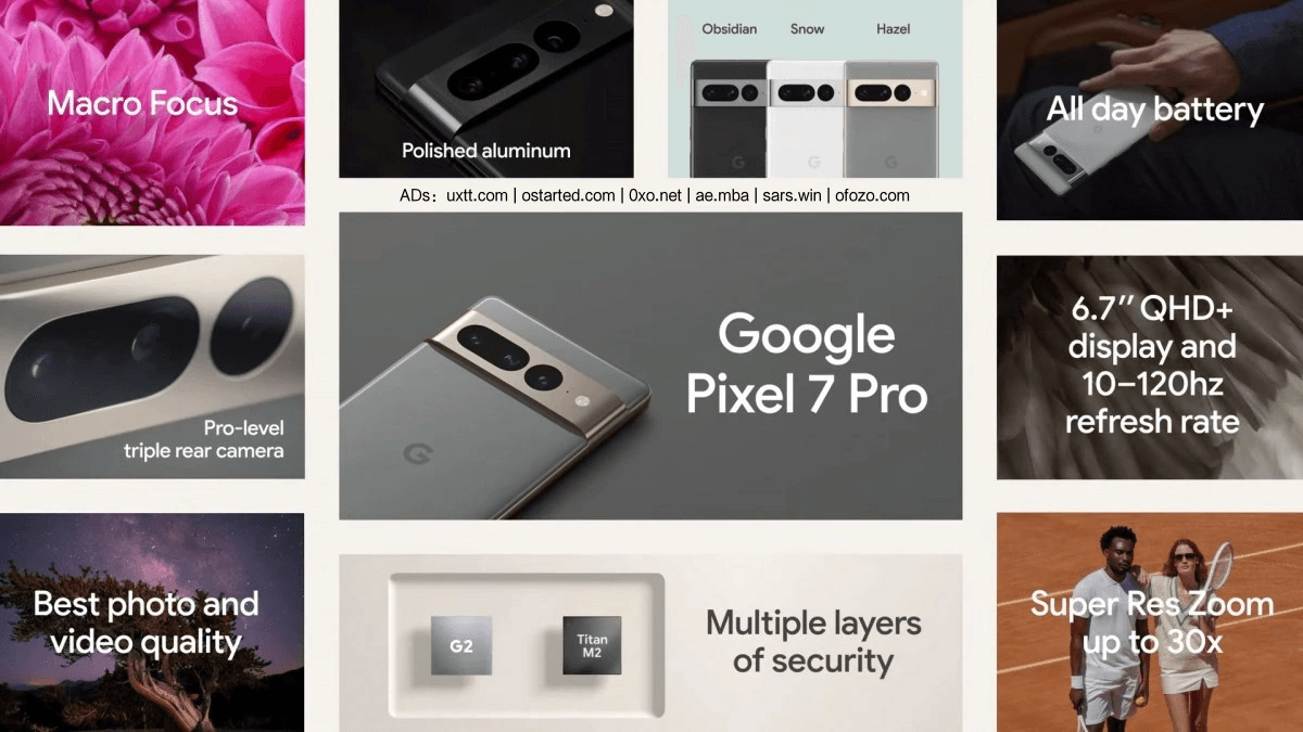 谷歌 Pixel 7 / Pro 搭配 Tensor G2 、5 倍长焦 & 高清壁纸下载 - 第4张图片