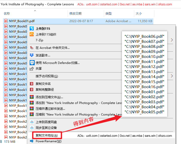 Windows 批量复制文件名小工具 - 第2张图片