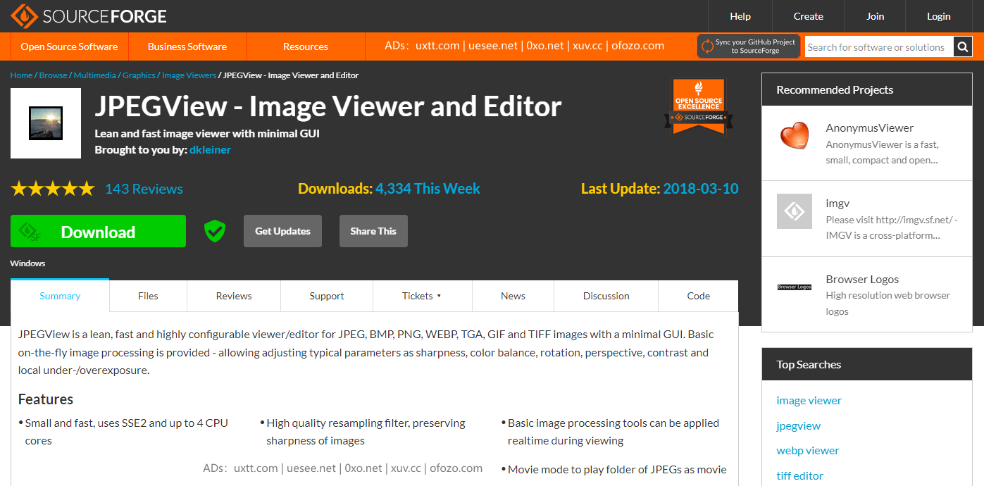 JPEGView 绿色免费 小巧高速图片浏览器、编辑器 - 第3张图片