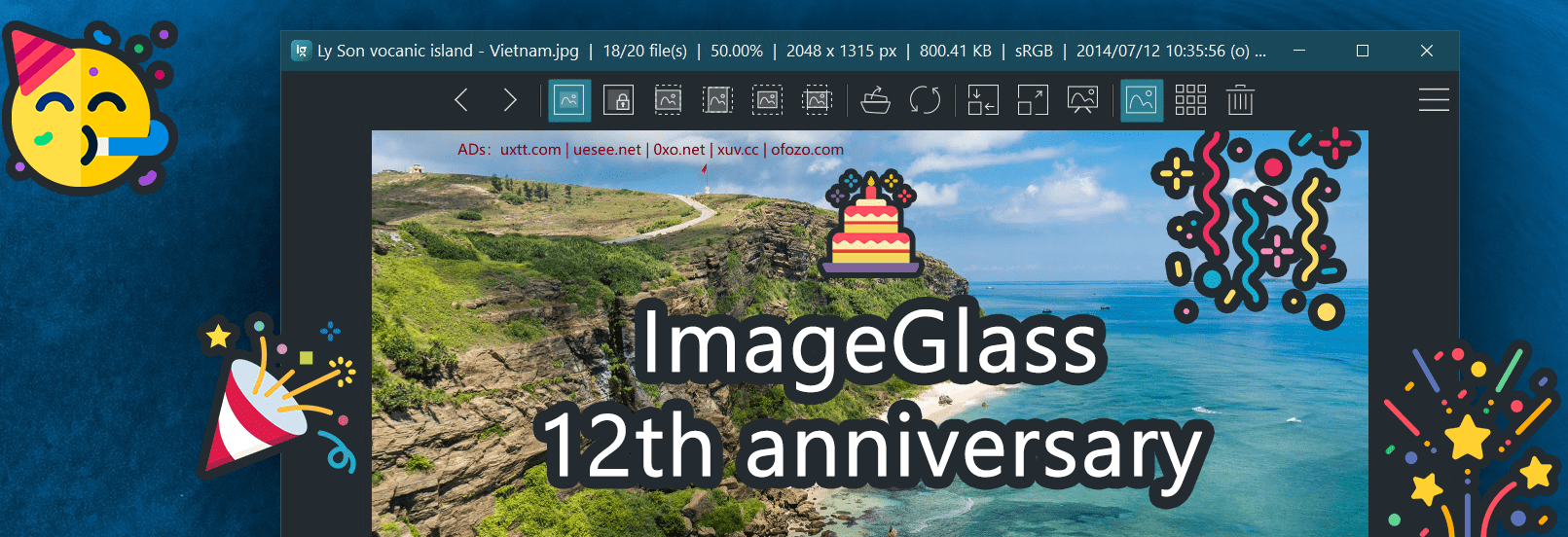 ImageGlass 轻量开源免费支持 HEIC 格式看图软件 - 第1张图片