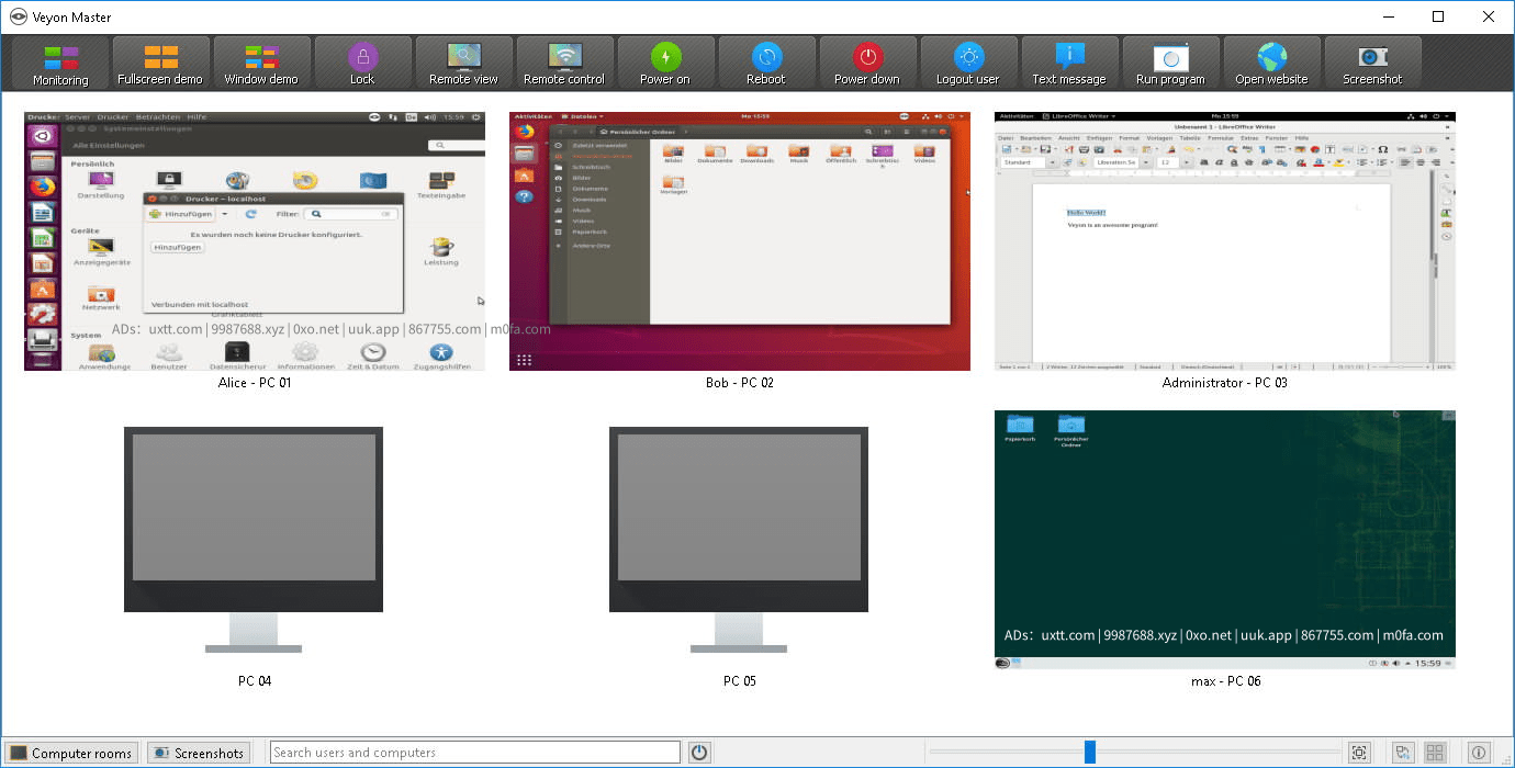 Veyon 开源免费电子教室管理软件iTALC可远程桌面 - 第1张图片