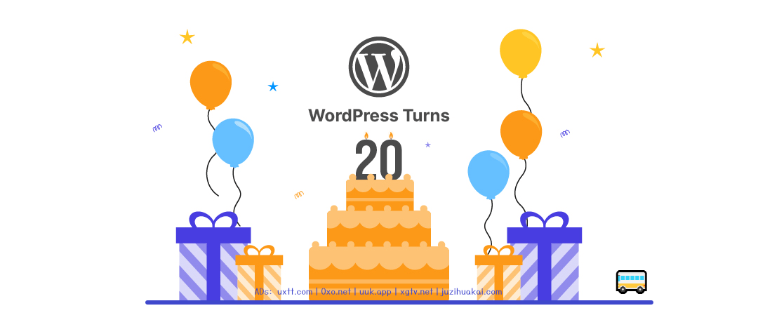庆祝 WordPress 20周年活动周边 - 第3张图片