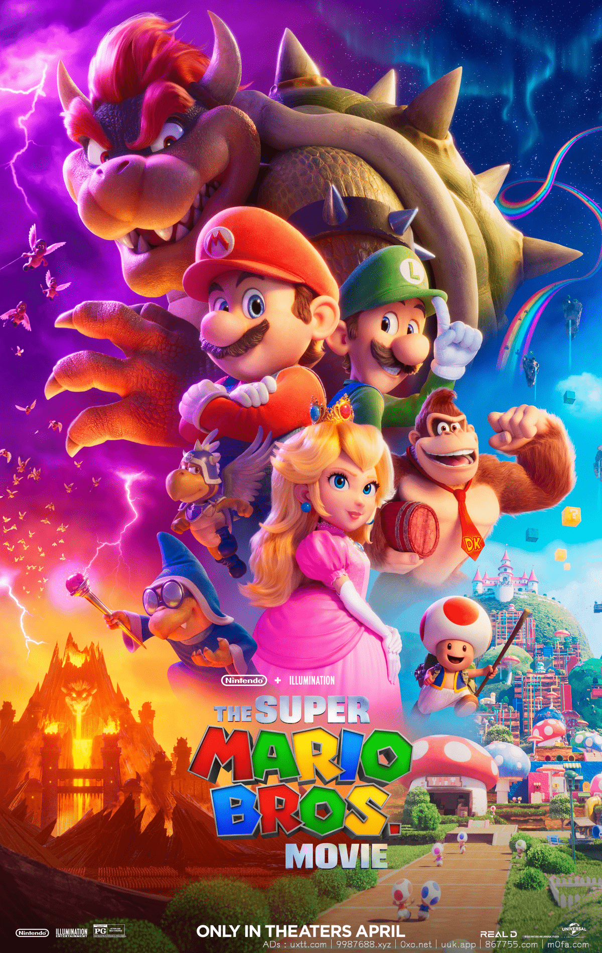 超级马力欧兄弟大电影 4K BT网盘下载 The Super Mario Bros. Movie (2023) 1080p英语中字 - 第2张图片